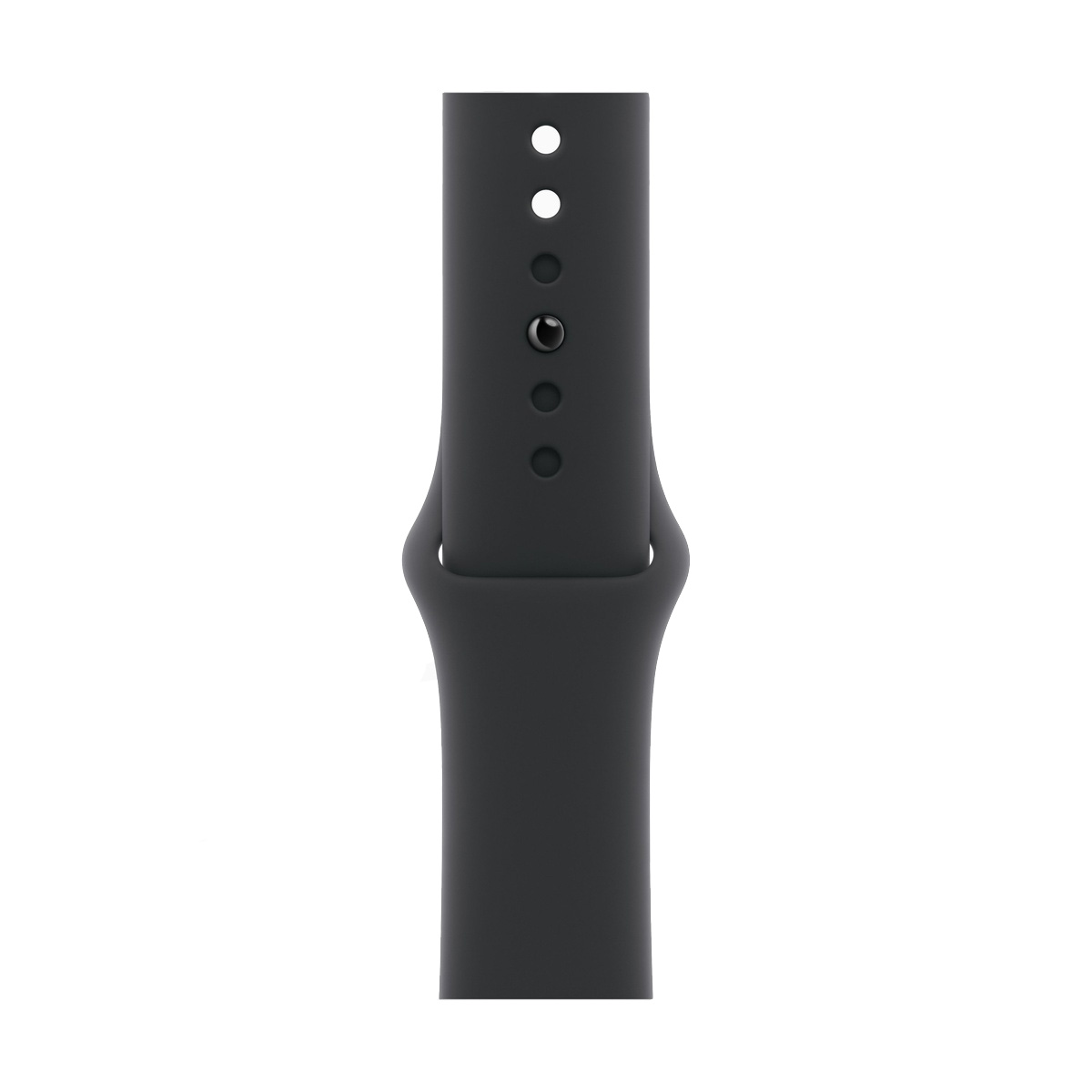 Apple Watch Series 11, 46 мм корпус из алюминия цвета «Jet Black», ремешок Sport Band цвета «Black»