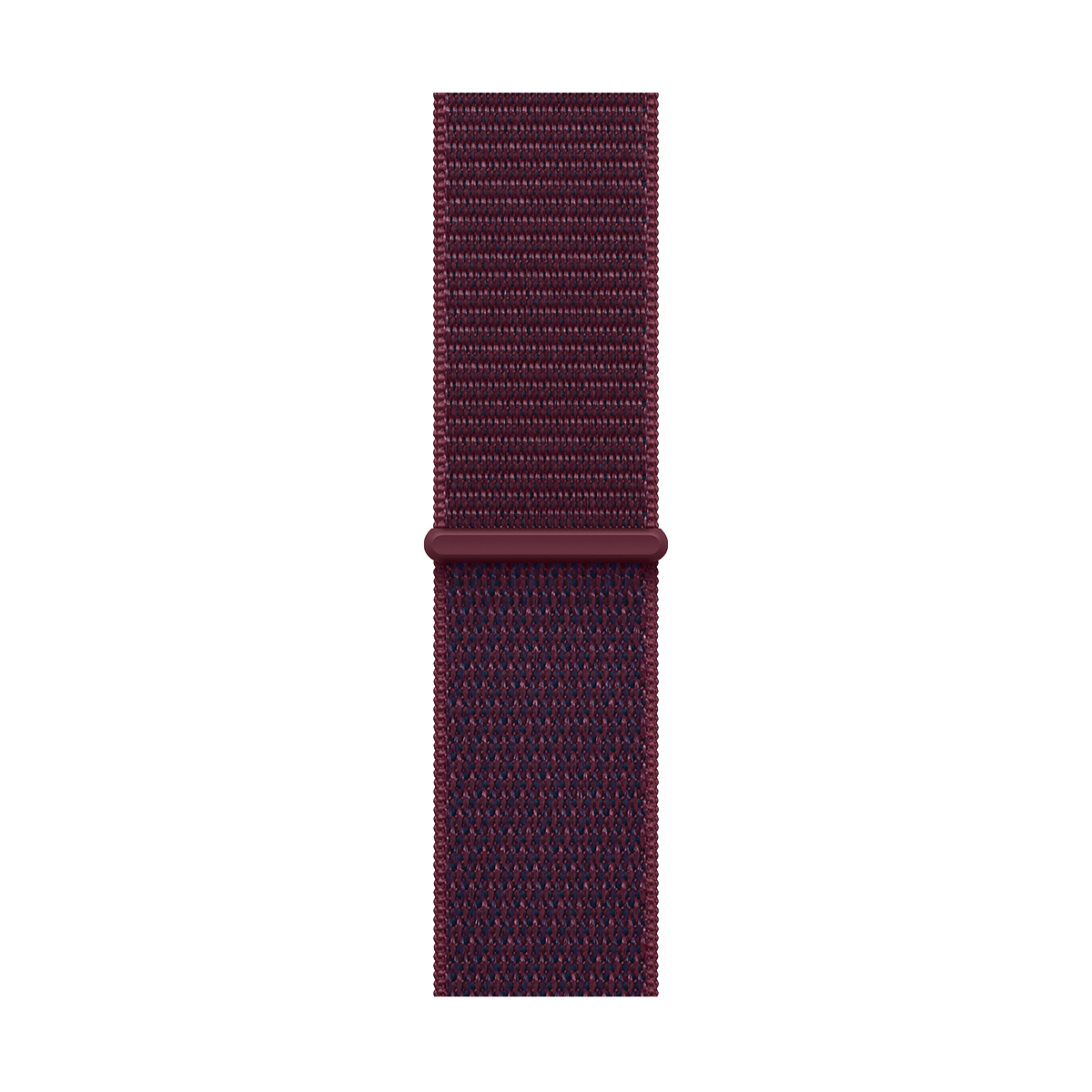 Apple Watch Series 12, 42 мм корпус из алюминия цвета «Black», ремешок Sport Loop цвета «Burgundy Plaid»