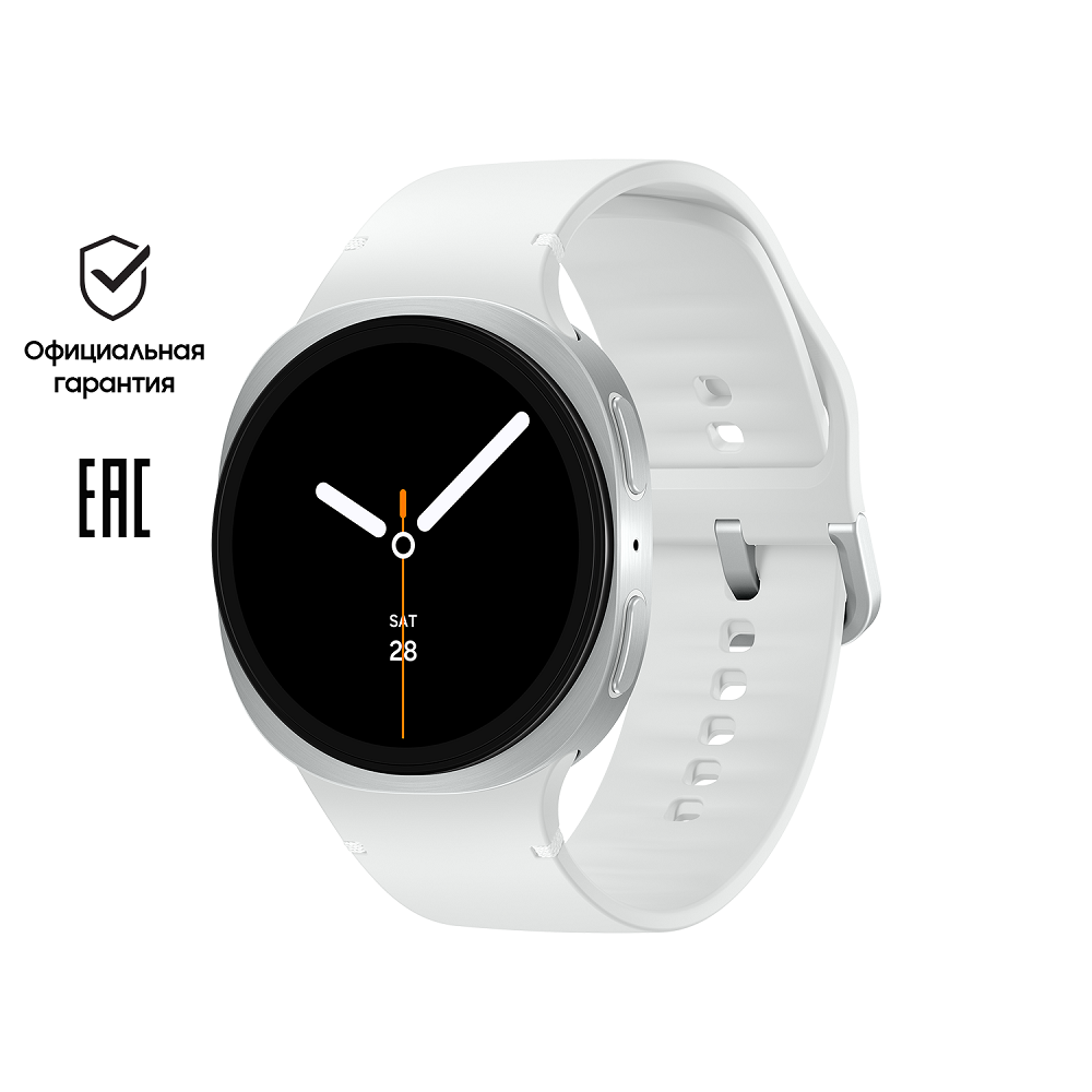 Смарт-часы Samsung Galaxy Watch8 40мм LTE серебро
