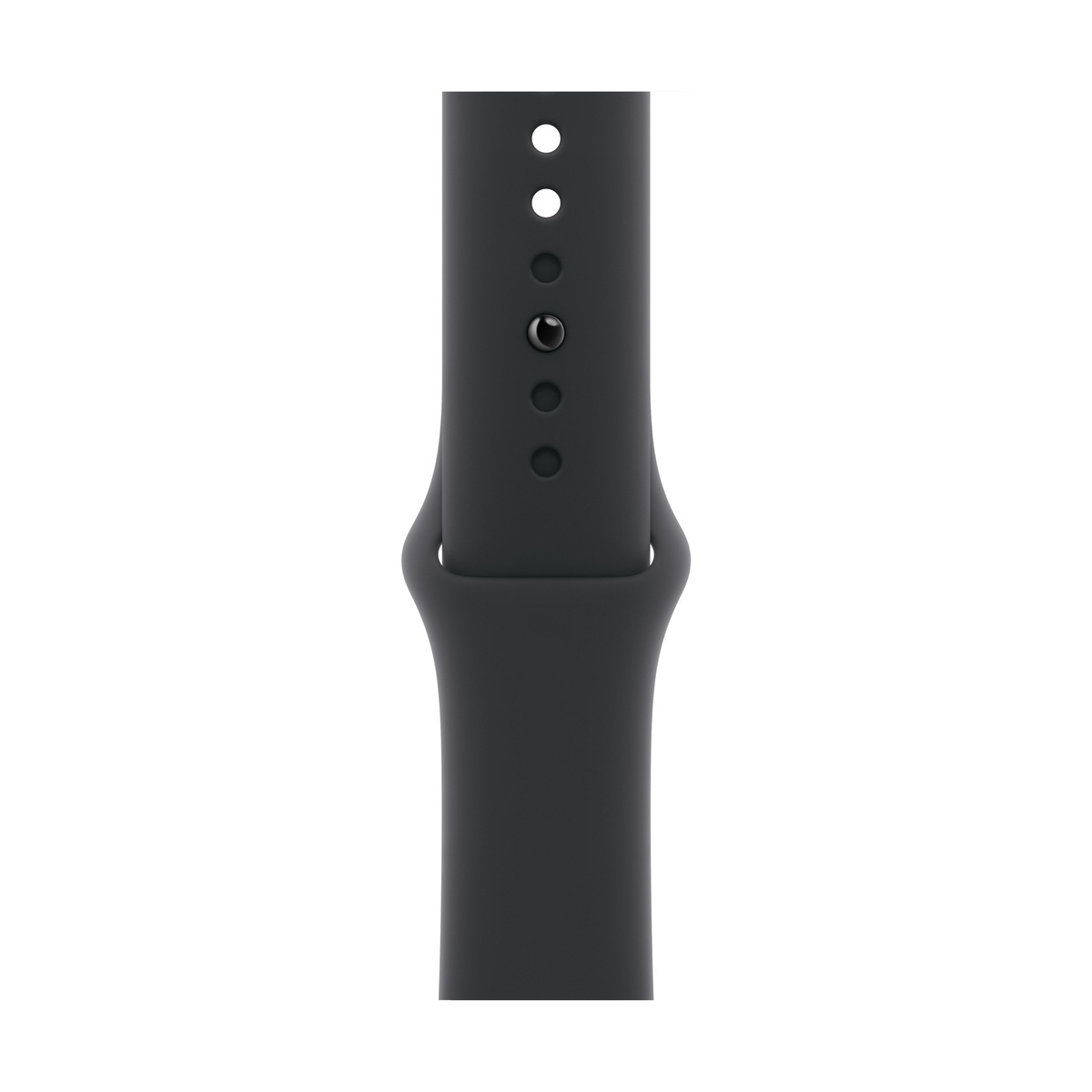 Apple Watch Series 11, 42 мм корпус из алюминия цвета «Silver», ремешок Sport Band цвета «Black»