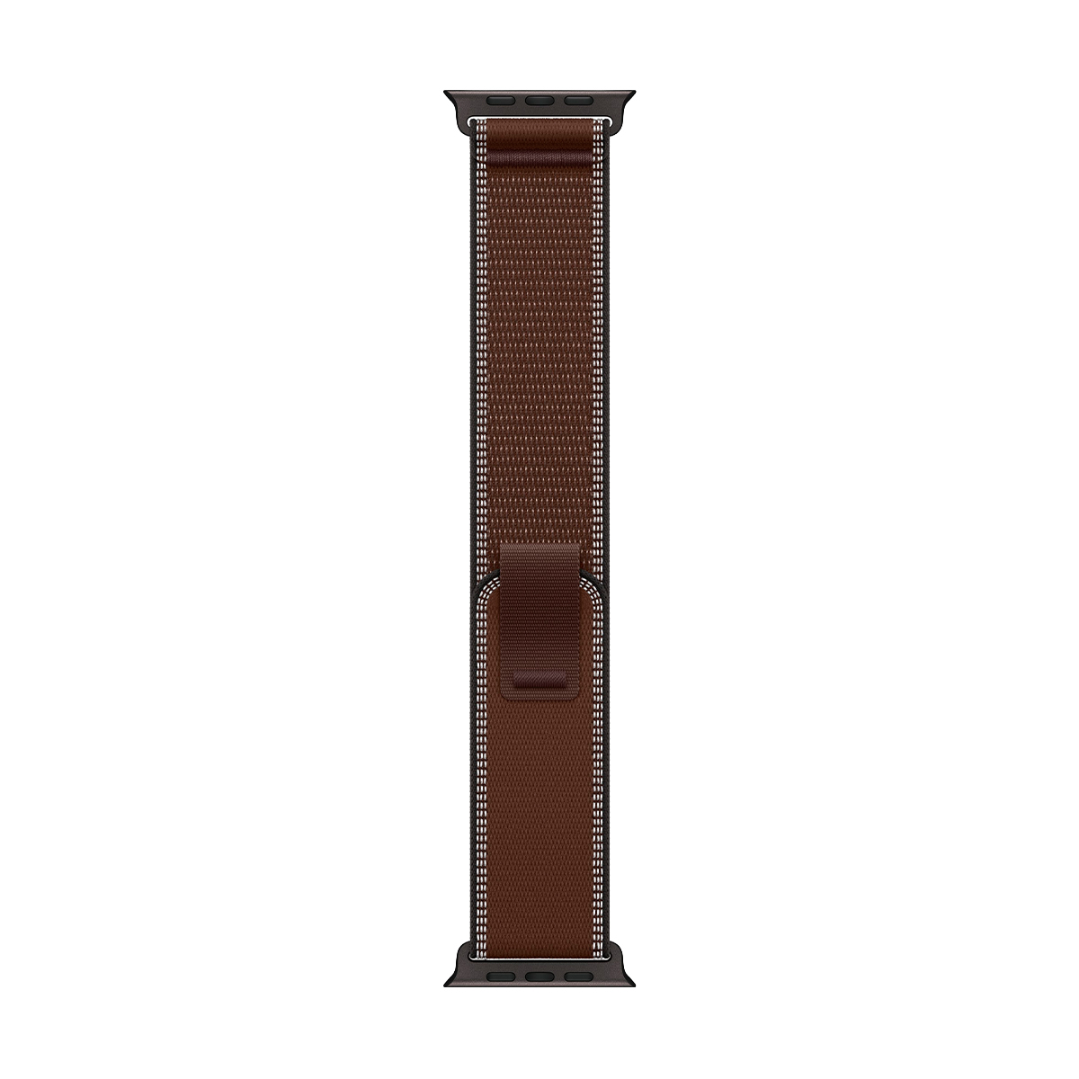 Apple Watch Ultra 4, 49 мм корпус из титана цвета «Black», ремешок Trail Loop цвета «Dark Umber» размера S/M
