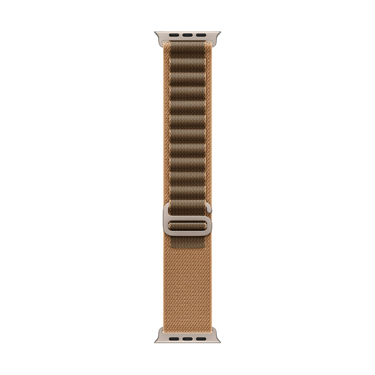 Apple Watch Ultra 4, 49 мм корпус из титана цвета «Natural», ремешок Alpine Loop цвета «Desert» размера M